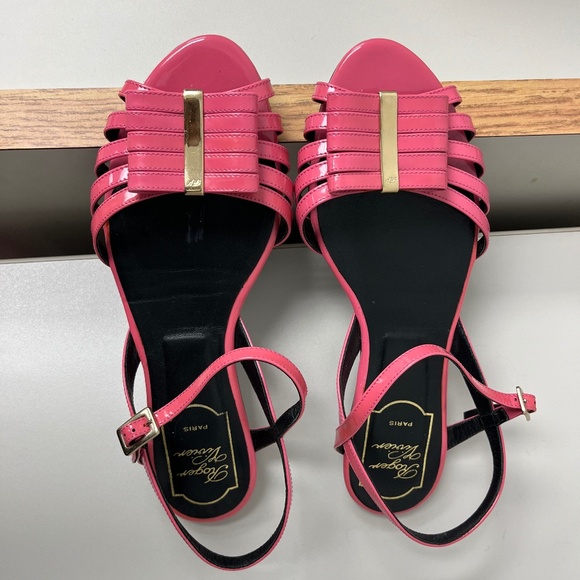 Roger Vivier Pink Sandals - Picture 5 of 14